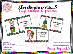 ¿En dónde está? - Juego navideño