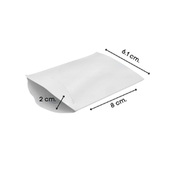 Caja almohada chica blanca (4 piezas) - 0548E en internet
