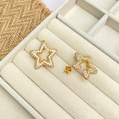 Arete estrella - 1609A - comprar en línea