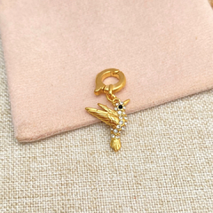 Charm Colibrí dorado - 2121CH