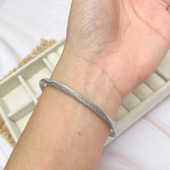 Brazalete magnético plateado - 2225Z - comprar en línea