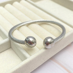 Brazalete magnético plateado - 2225Z en internet