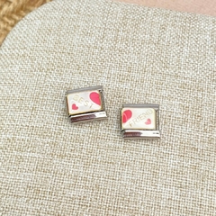 Set de charms "Best friends" plateado - 2427CH