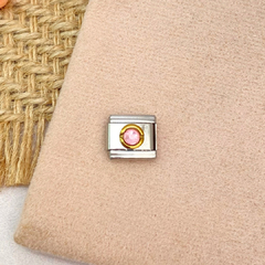 Charm cristal rosa bicolor - 2458CH
