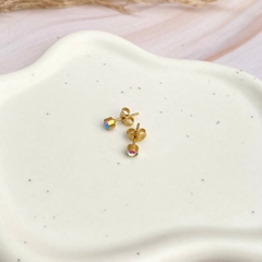 Broquel Zoé dorado - 3043B - comprar en línea