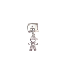 Charm niño colgante plateado - ACH063 - comprar en línea