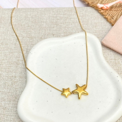 Collar estrellas dorado - ADC026 - comprar en línea