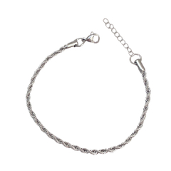 Pulsera tipo torzal 17.5 -20.5cm. - APU067 - comprar en línea