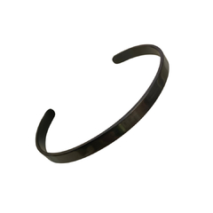 Brazalete liso negro - APU125 - comprar en línea