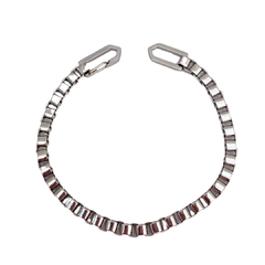 Pulso cadena eslabon plateado - APU132 - tienda en línea