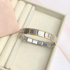 Brazalete italiano bicolor - APU134 - comprar en línea