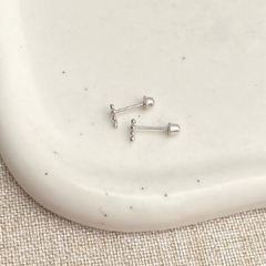 Broquel cruz zirconia bicel (Precio por pieza) - B034 - comprar en línea