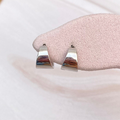 Arracada plana 12mm. - PR004