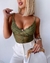 Body Louise Verde militar