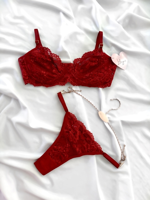 Conjunto Alice Vermelho - comprar online