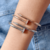 Bracelete Prego Rosé de Aço Inox - comprar online