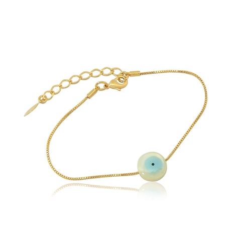 Pulseira Olho Grego - SEMIJOIA