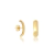 Brinco Ear Hook Tubo Liso - SEMIJOIA