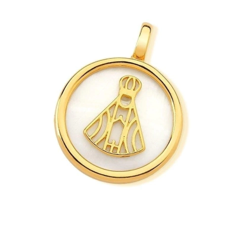 Pingente Nossa Senhora Aparecida - SEMIJOIA
