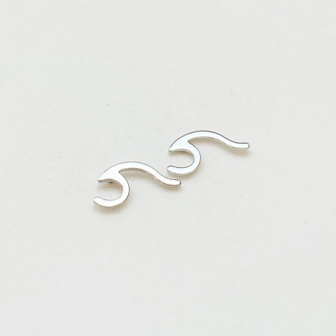 Brinco Onda - AÇO INOX