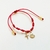 Pulseira Vermelha 7 Nós com Pingente Fé + Cruz na internet