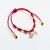 Pulseira Vermelha 7 Nós com Pingente Olho Grego + Hamsa na internet