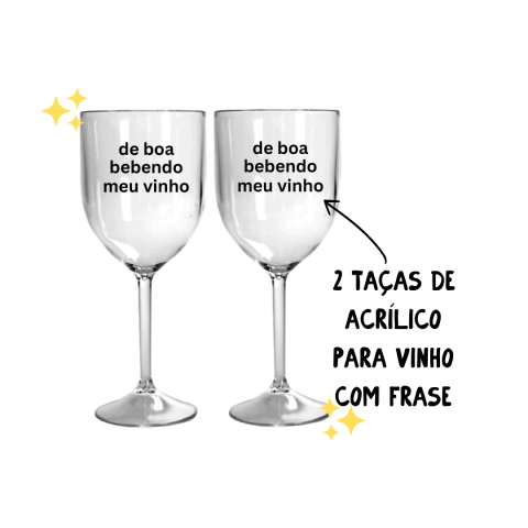 TAÇA ACRÍLICO DUPLINHA