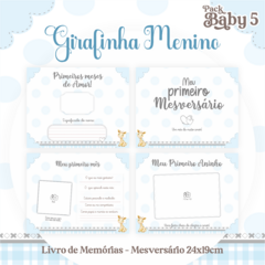 Álbum Mesversário - Girafinha Menino - comprar online