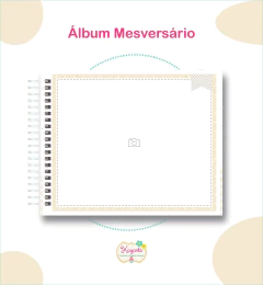 Álbum Mesversário - Raposinha - Kazarte