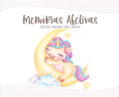 Álbum Mesversário - Unicórnio - comprar online
