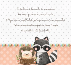 Livro do Bebê - Bosque - Kazarte