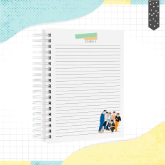 Caderno Escolar Teen - Kazarte