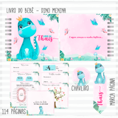 Livro do Bebê - Dinossauro Menina - comprar online