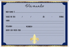 Álbum Mesversário - Realeza Menino - comprar online
