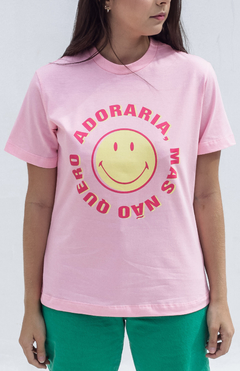 Adoraria mas não quero na internet