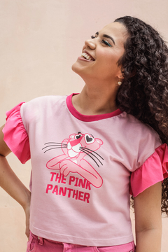 Cropped Babado Pantera