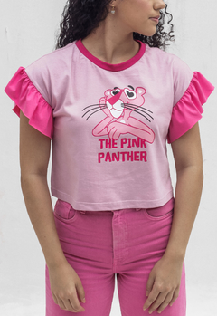 Cropped Babado Pantera - comprar online