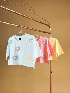 Cropped Flor - comprar online