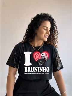 Imagem do Cropped Paetê I ♥ Bruno
