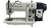 MÁQUINA DE COSTURA SEMI INDUSTRIAL ZIG ZAG BRACOB BC20U53AT 220v