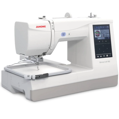 MÁQUINA DE BORDAR JANOME MEMORY CRAFT 100E - comprar online