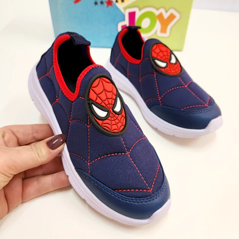Tênis Infantil Masculino Spider-Man Calce Fácil New Star’s