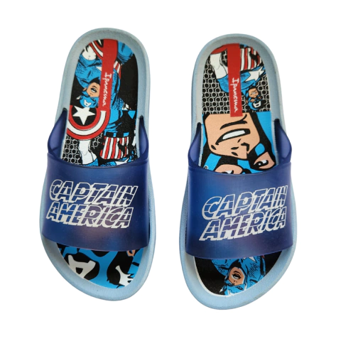Chinelo Infantil Slide Heróis Marvel