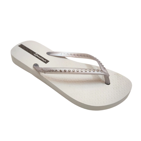 Chinelo Feminino Ipanema Essence Tiras Finas Detalhes Metalizados