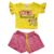 Conjunto Infantil Feminino "Girl beautiful" - Loja Charis 