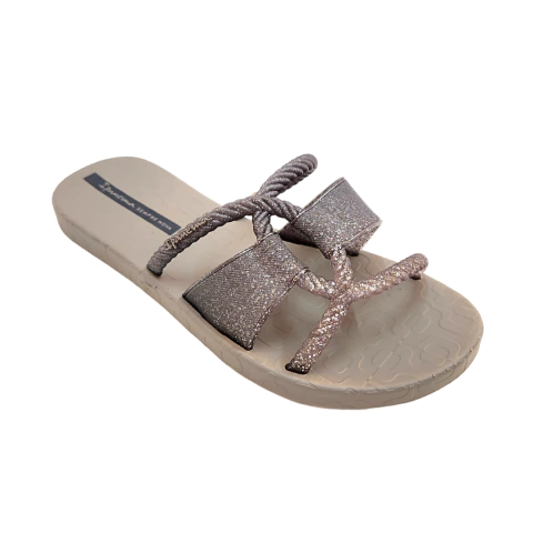 Chinelo Feminino Slide Ipanema Glitter