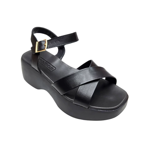 Sandália Feminina Moleca Plataforma