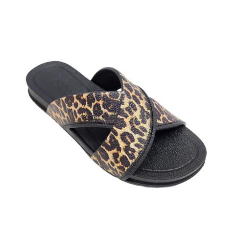 Chinelo Feminino Slide Oncinha Grendha