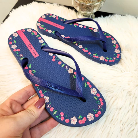 Chinelo Feminino Ipanema Day Fem com Estampa Floral