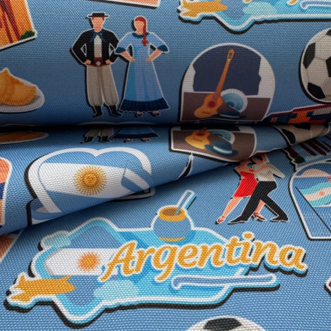 Cordura Estampada Diseño Argentina - comprar online